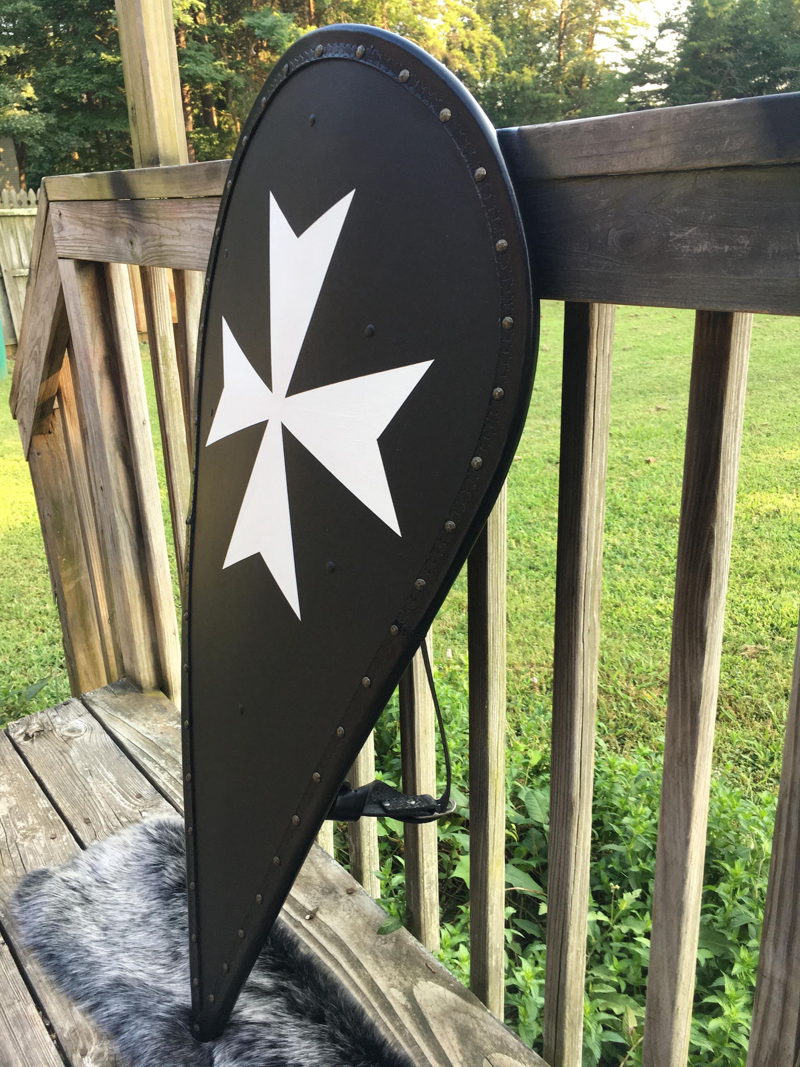 Custom Medieval Kite Shield Etsy