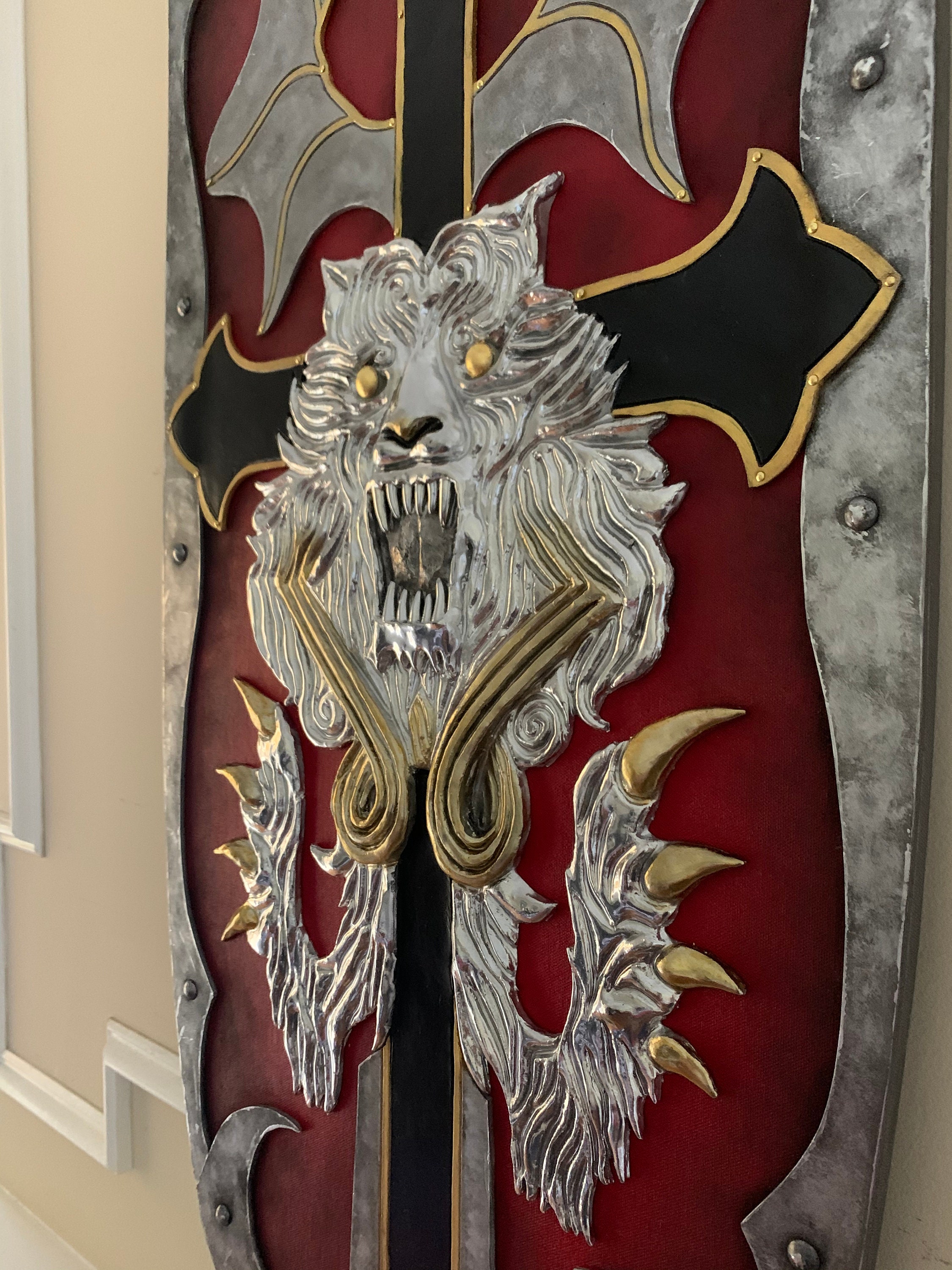 Alucard Castlevania Shield Cosplay LARP Display Etsy