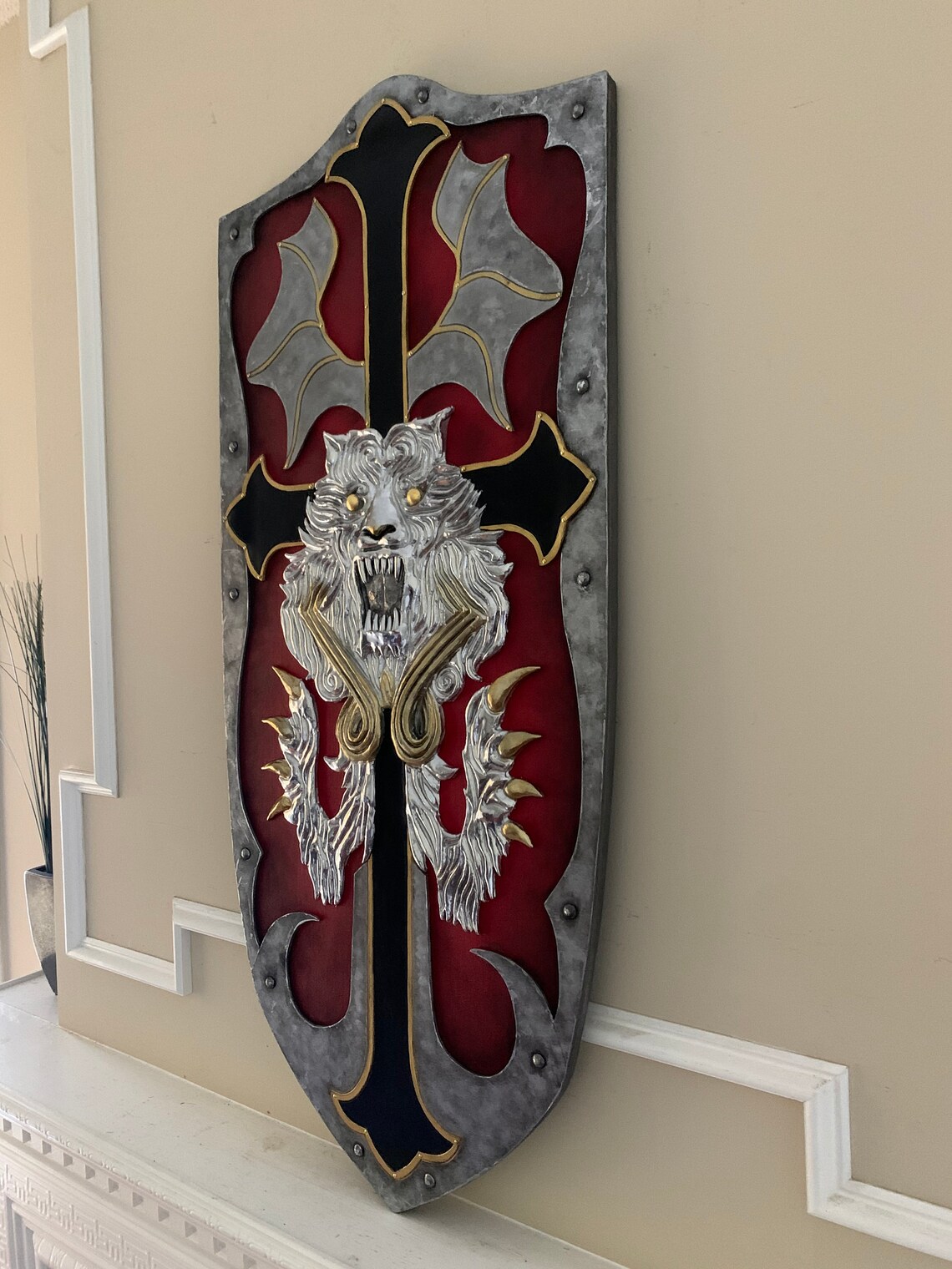 Alucard Castlevania Shield Cosplay LARP Display Etsy