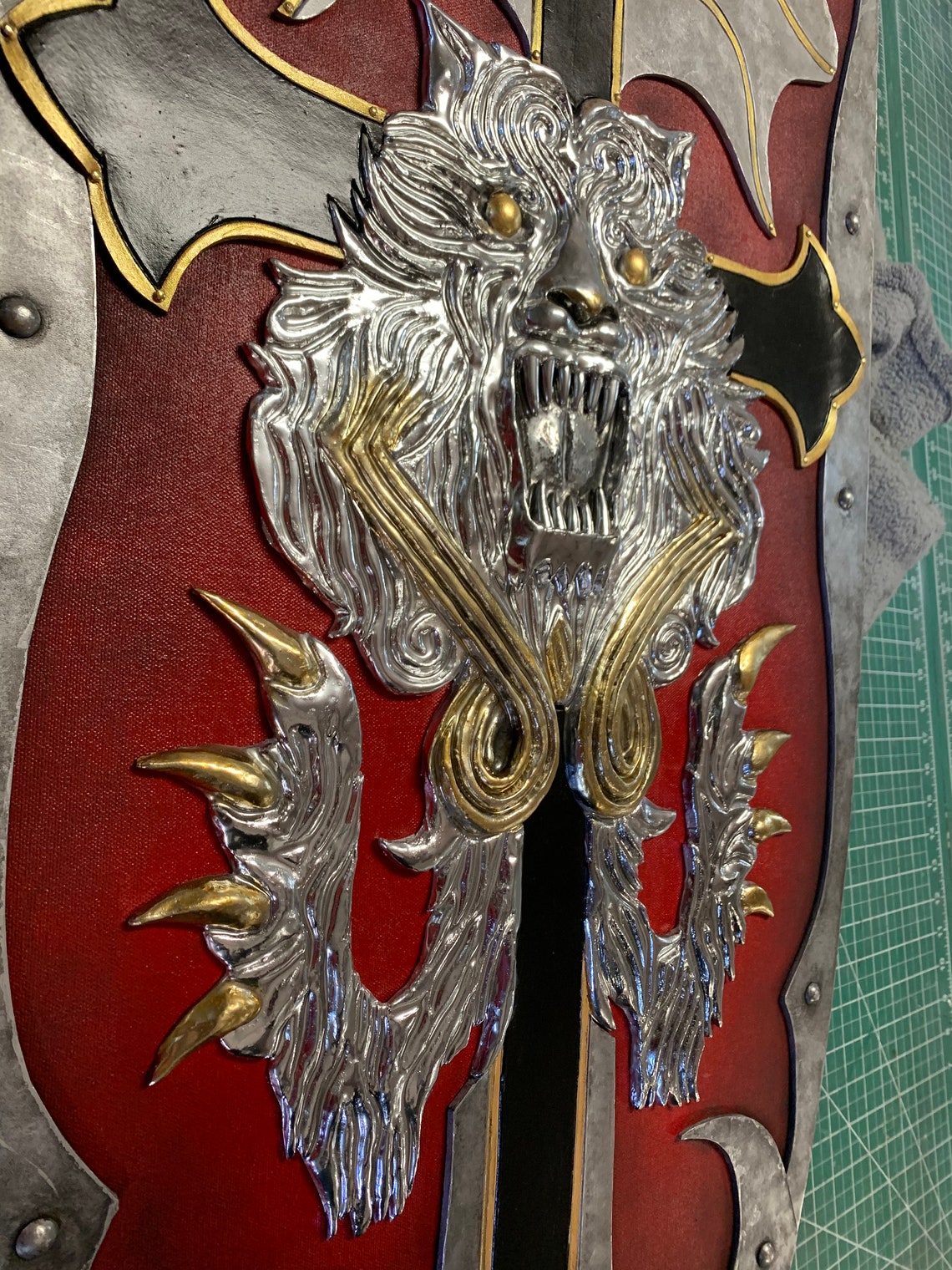 Alucard Castlevania Shield Cosplay LARP Display Etsy