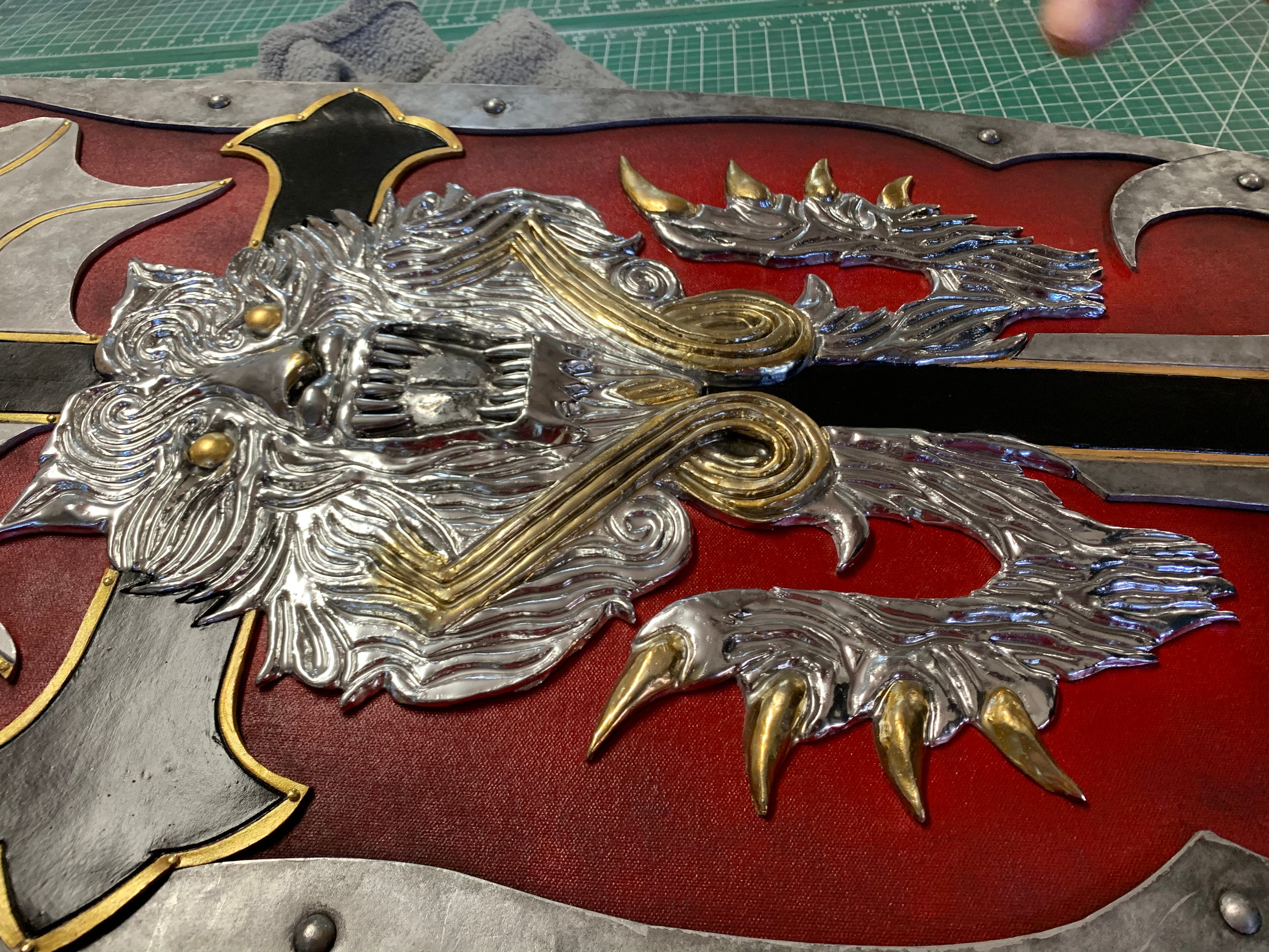 Alucard Castlevania Shield Cosplay LARP Display Etsy