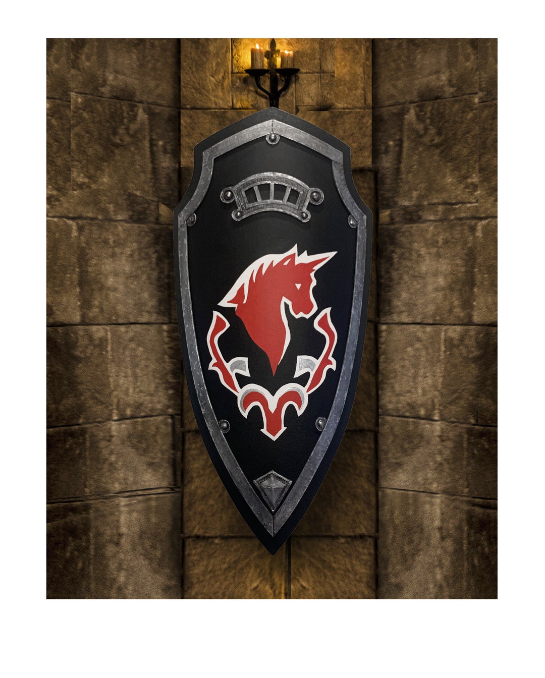 Fantasy Shield Cosplay LARP Display - Etsy