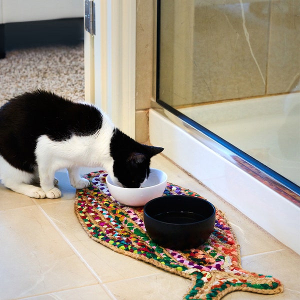 Cat Feeding Mat Etsy