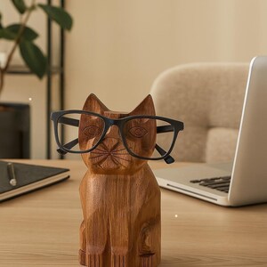 Turtle Eyeglass Holder, Glasses Stand, Wooden Glasses Holder, Reading Nook Decor, Animal Glass Holder, Sunglasses Holder, Wedding Gift image 13