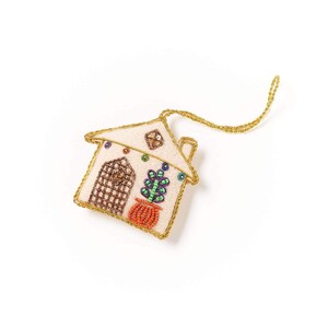 Enfeite de abelha de pelúcia, decoração para árvore de Natal, enfeite de feltro com miçangas, decoração para lareira, enfeite bordado, decoração natalina de feltro, presente para colocar na meia de Natal Home Ornament