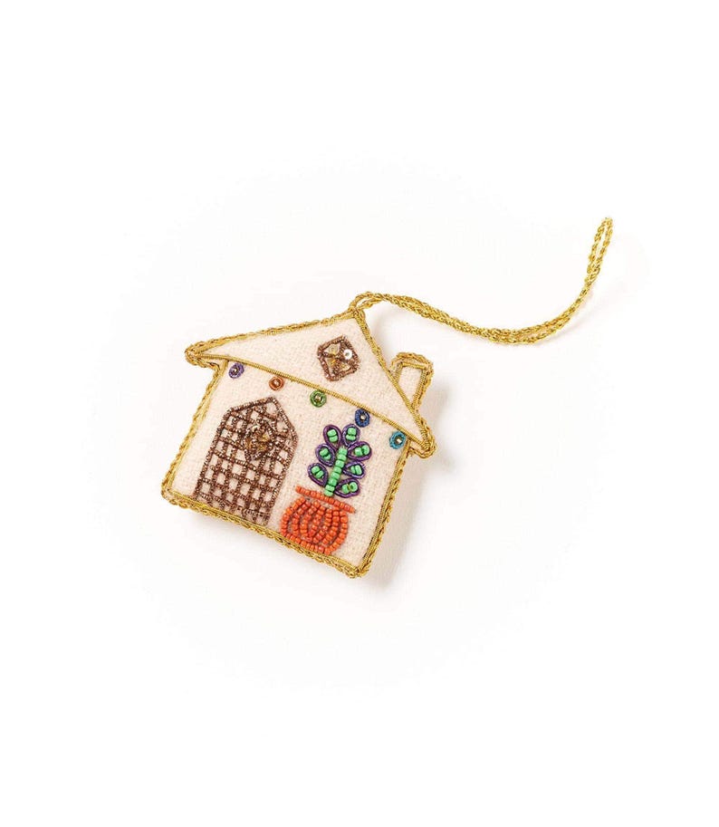 Enfeite de abelha de pelúcia, decoração para árvore de Natal, enfeite de feltro com miçangas, decoração para lareira, enfeite bordado, decoração natalina de feltro, presente para colocar na meia de Natal Home Ornament