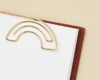 Rainbow Bookmark, Book Accessory, Book Lover Gift, Planner Bookmark, Cute Bookmark Gift, Desk Accessories, Page Marker, Journal Gift