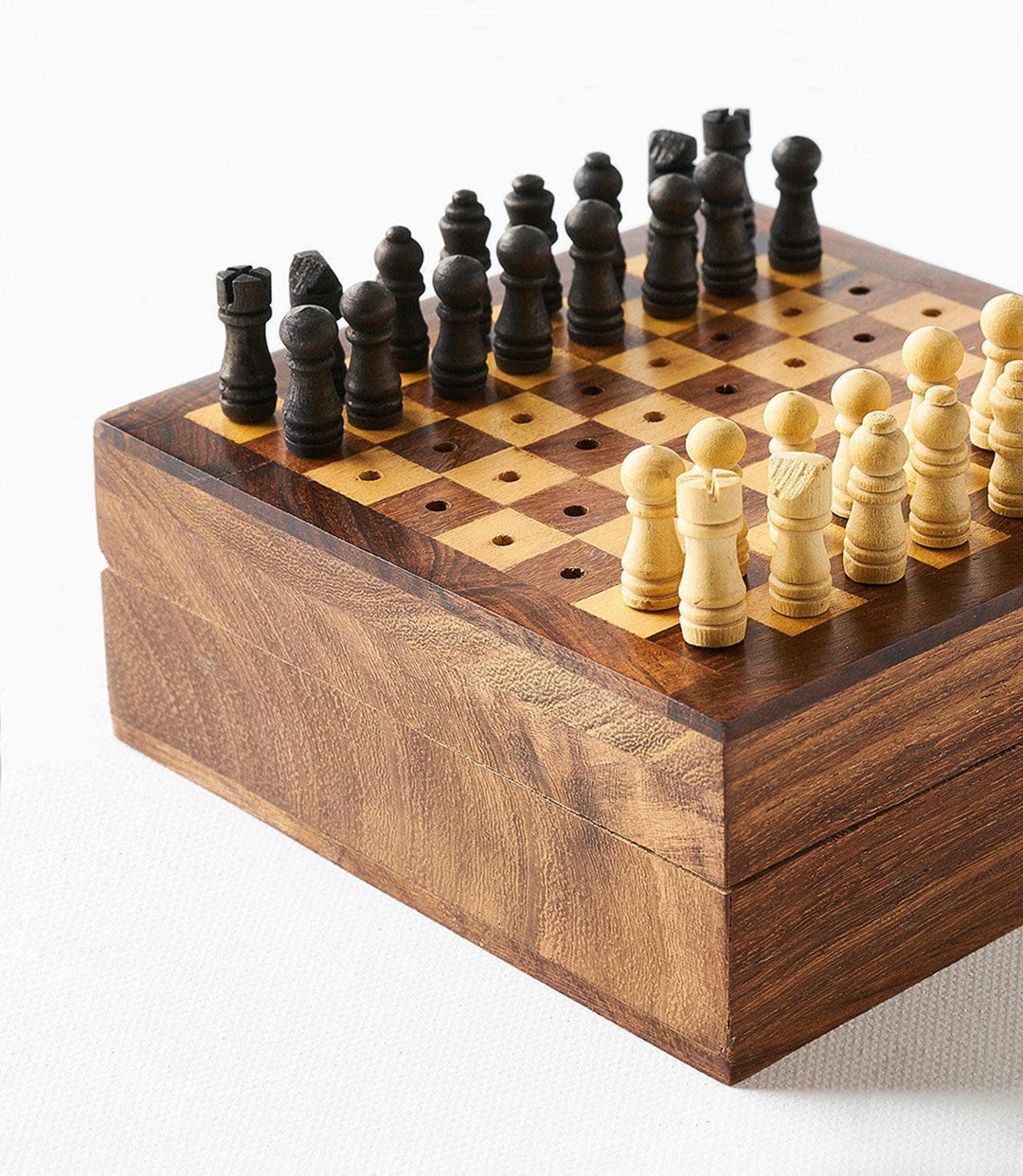 Mini Chess Box Travel Chess Set, Mini Chess Set, Toys and Games, Pocket Chess, Small ...