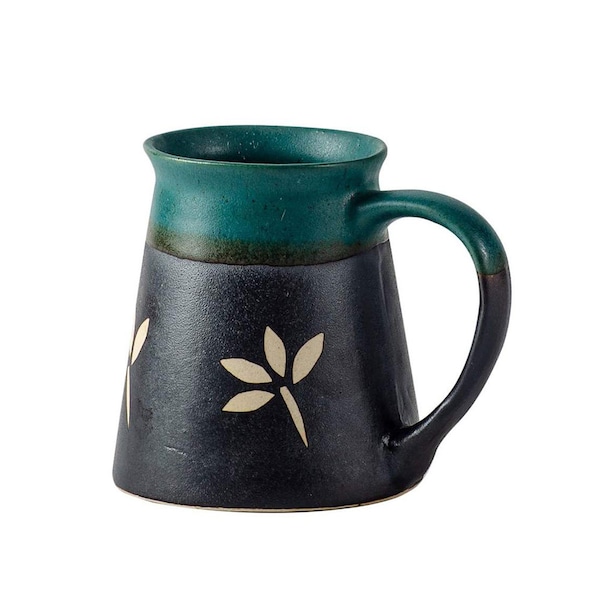 Pottery Mug By Matr Boomie, Ceramic Coffee Mugs, Handcrafted Ceramics, Rustic Floral Mug, Handmade Mug, Reusable Coffee Cups, Indian Pottery