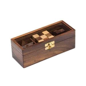 Caja de rompecabezas de madera, caja de rompecabezas geométrica, caja tallada a mano, caja de rompecabezas, caja de rompecabezas 3D, caja de juego secreto, caja de rompecabezas para adultos, regalo para pareja