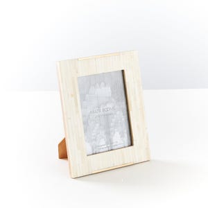 5x7 Bone Picture Frame, Bone Inlay Picture Frame, Marble Picture Frame, Indian Picture Frame, Desk Picture Frame, White Bone Photo Frame