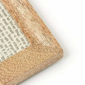 3x4 Handcrafted Quilling Frame, Frame For Quilling Art, Mango Wood Frame, Artwork Frames, Tiny Home Decor, Mini Photo Frame, Picture Frame image 4