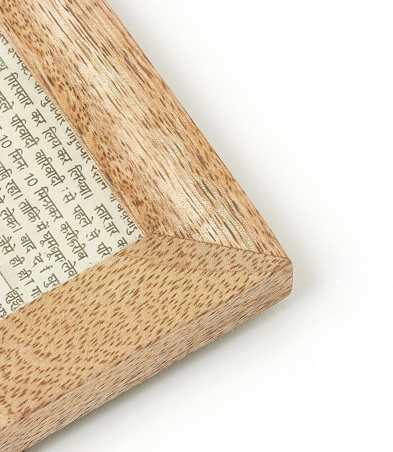 3x4 Handcrafted Quilling Frame, Frame For Quilling Art, Mango Wood Frame, Artwork Frames, Tiny Home Decor, Mini Photo Frame, Picture Frame image 4