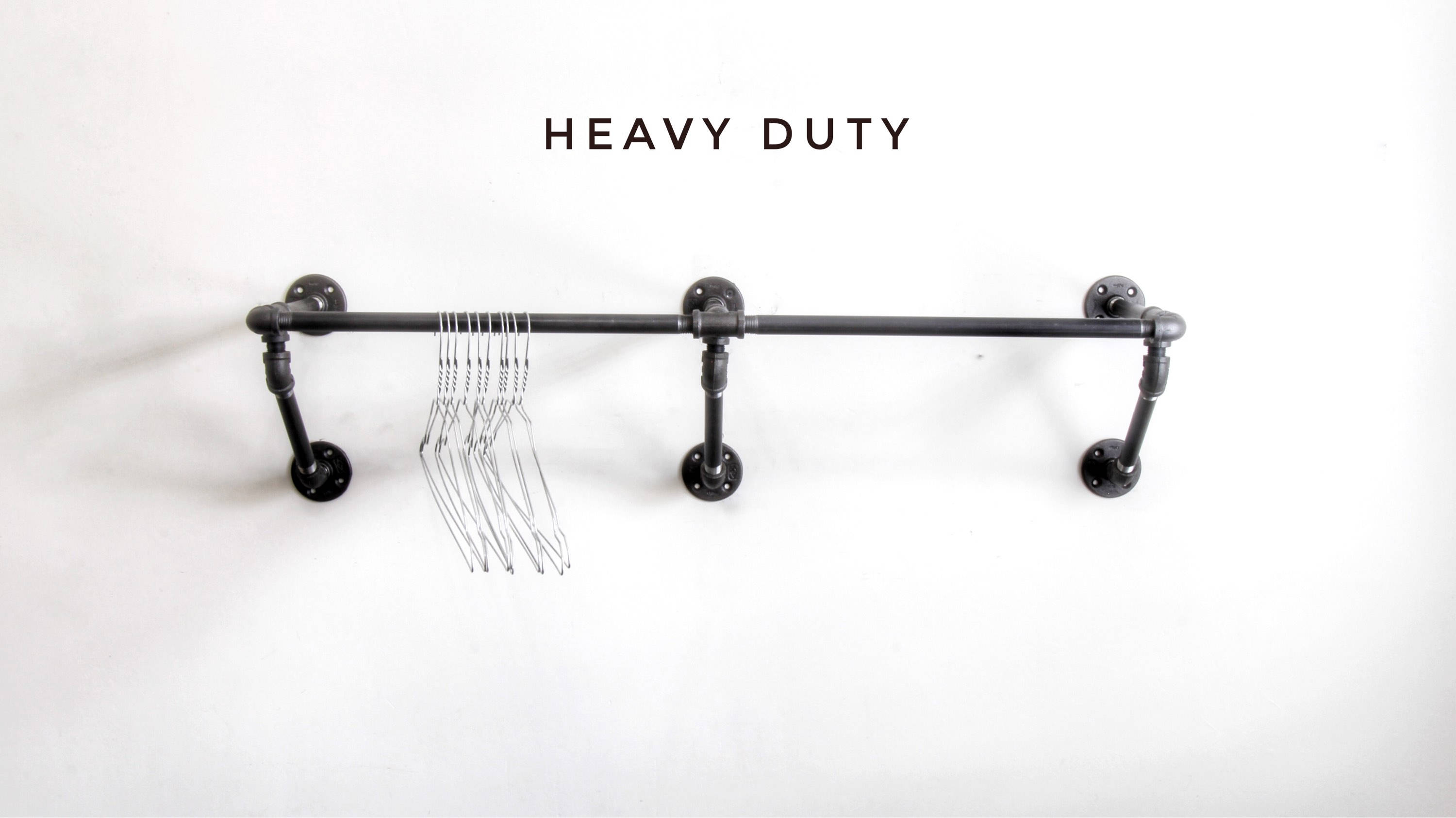 Industrial Pipe Clothing Rod atelieryuwa.ciao.jp