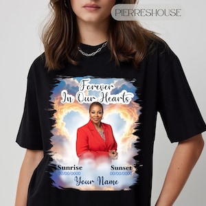 In liebevoller Erinnerung Shirt, RIP Beerdigung Shirt, personalisierte Erinnerung T-Shirt, Feier des Lebens Geschenk T-Shirt