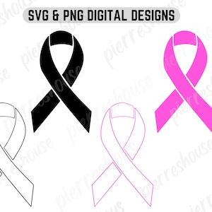 RUBAN DE CONSCIENCE SVG, ruban Svg, ruban de sensibilisation au cancer svg, ruban de sensibilisation rose Svg