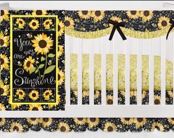 Yellow Crib Bedding Etsy