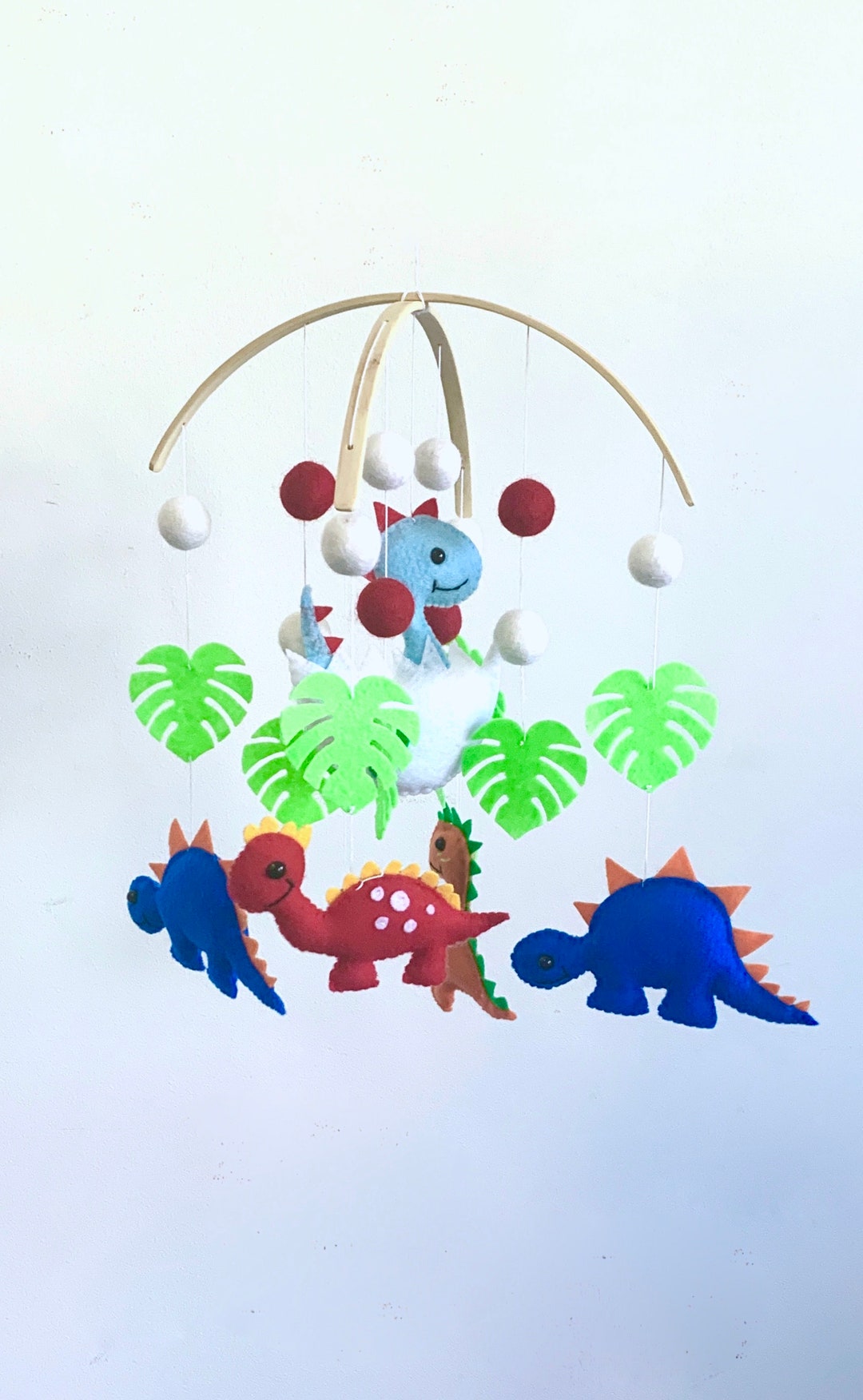 Dinosaur Theme Mobile , Nursery Mobile, Dinosaurs , Tropical, Nursery