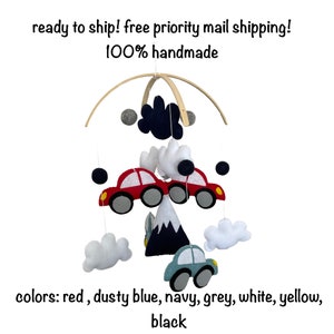 Vintage Cars Theme Crib Mobile Nursery Mobile Cars | Etsy