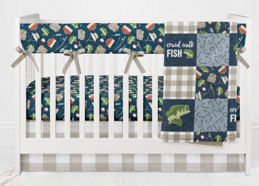 Fish Nursery Bedding Etsy