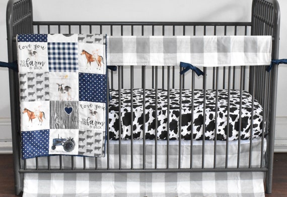 farm cot bedding