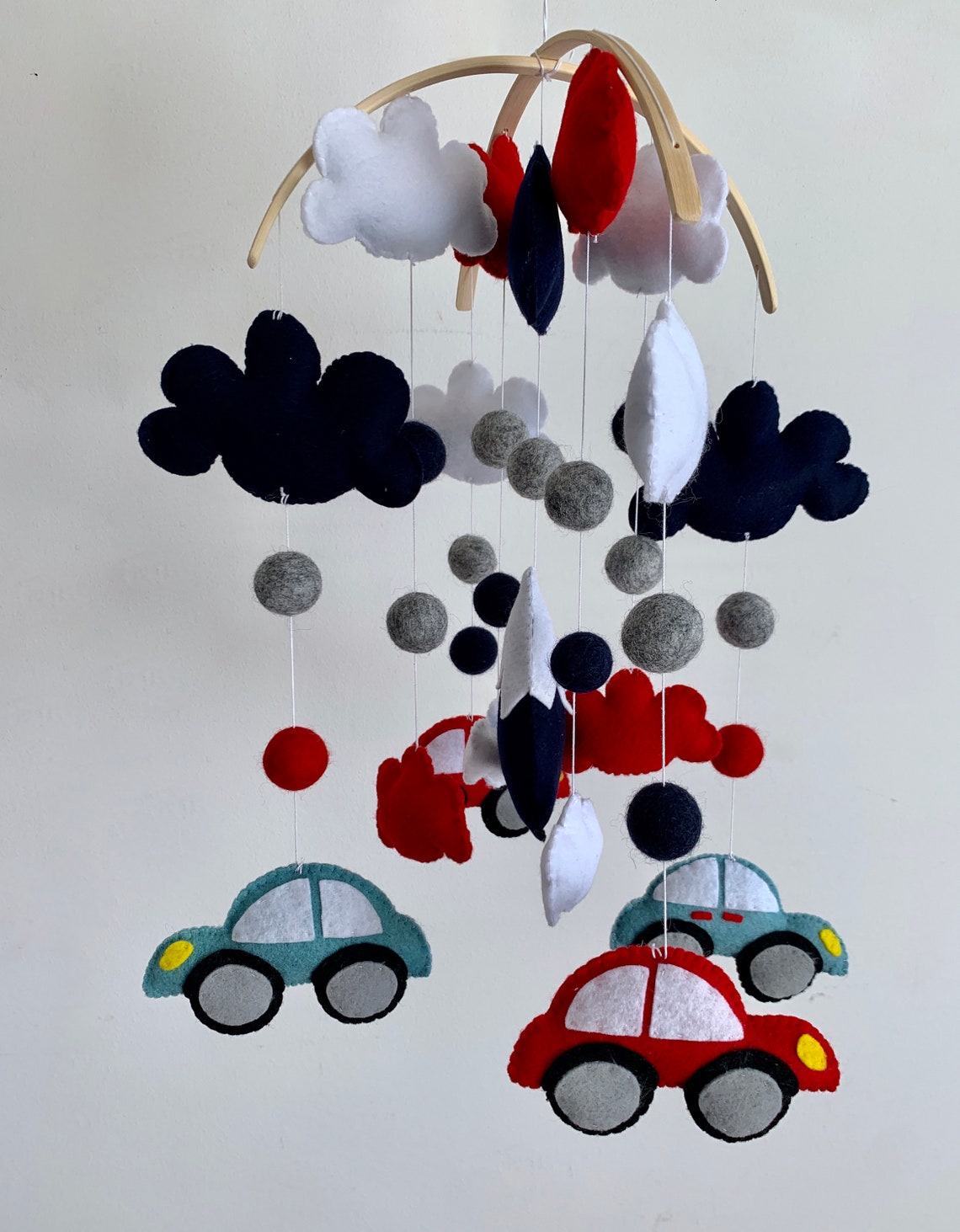 Vintage cars theme crib mobile nursery mobile cars Etsy