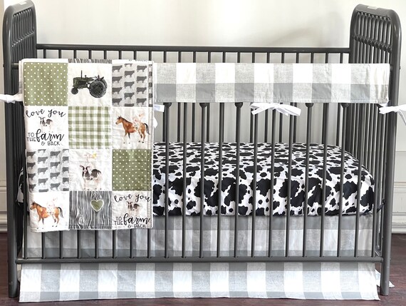 farm cot bedding