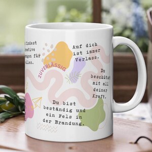 Self-love gifts, mindfulness mug, best friend, small gift, colleague, farewell gift idea, affirmation, spirituality, motivation