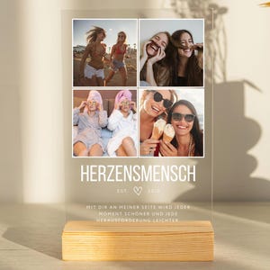 Cadeau photo pour meilleur ami, idée cadeau personnalisée pour personne préférée, cadeau d'anniversaire pour meilleure amie, cadeau photo pour petite amie pour anniversaire