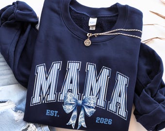Pull personnalisé, cadeau pour maman, pull et sweat à capuche pour la fête des mères, cadeau personnalisé pour la fête des mères, cadeau pour l'anniversaire de maman