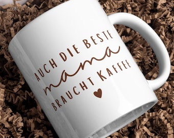 Koffiemok voor mama, het beste cadeau voor mama, koffiemok, cadeau-idee voor mama, verjaardagscadeau voor mama, Moederdagcadeau, klein cadeautje voor koffieliefhebbers