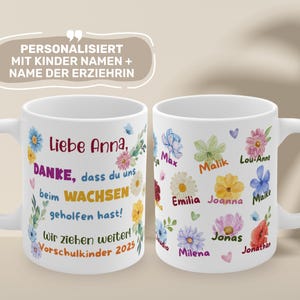 Farewell gift mug educator thank you personalized preschool children farewell gift educator team gift farewell kindergarten