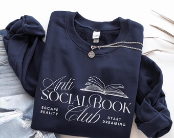 Bookish Sweatshirt Book Lover Gifts Book Sweater Bookish Merch T-Shirt Book lover Shirt Booktoker Sweater Book Club Gift Book Fan
