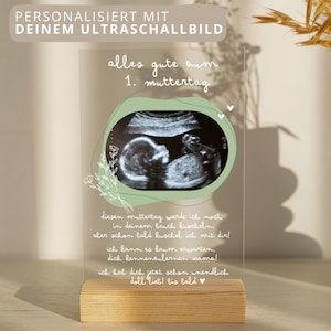 Eerste Moederdagcadeau voor aanstaande moeder met echo Moederdagcadeau voor zwangere moeder Babyshowercadeau-idee gepersonaliseerd