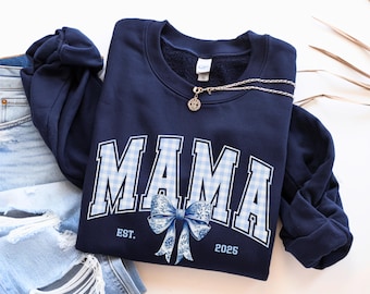 Pull personnalisé cadeau maman fête des mères pull maman et sweat à capuche cadeau personnalisé fête des mères cadeaux pour maman chemise d'anniversaire