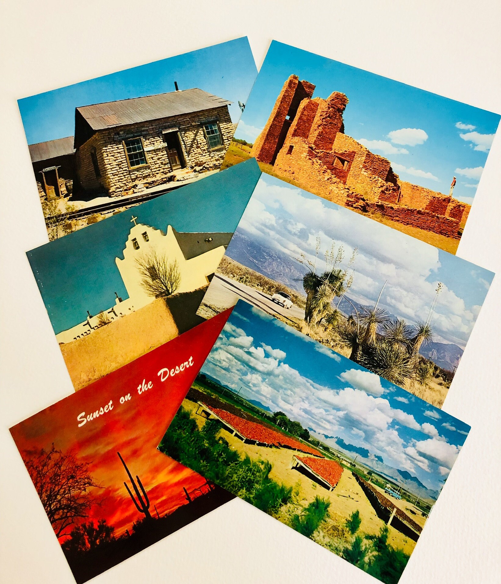 Used & Unused: Lot of 50+ USA Vintage Postcards,1900- 1950s.We
