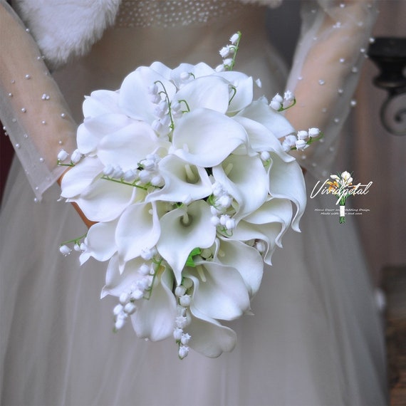 23 Beautiful Lily of the Valley Wedding Bouquets