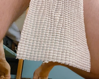 Coton gaufré Etchu Fundoshi SEULEMENT 1 pagne prototype à tissage lâche sous-vêtement japonais