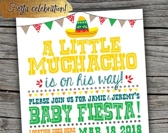 Fiesta Babyshower Etsy