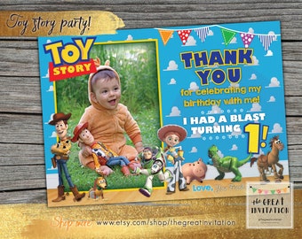 Toy Story Thank You Etsy