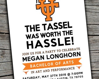 graduation invite etsy