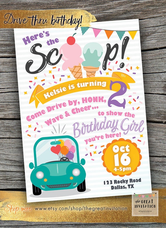 drive thru ice cream places