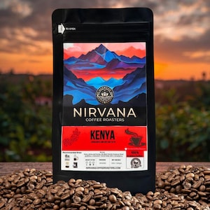 Kenya Organic Coffee Beans Muiri Estate Medium Roast Freshly Roasted Kenyan Gourmet Gift
