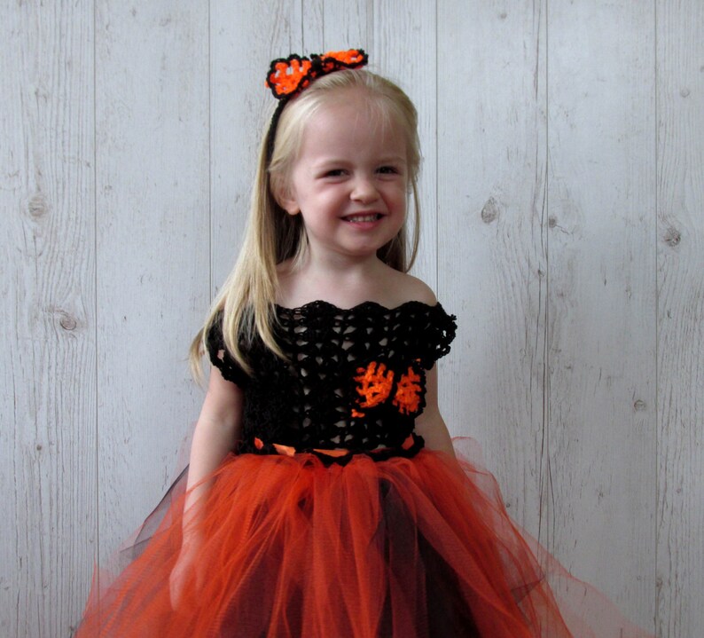 tulle pumpkin costume