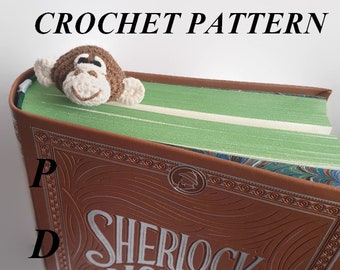 Bookmark Monkey Crochet Pattern by CRGift