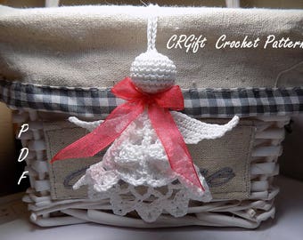 Christmas Angel N3 - Crochet Pattern by CRGift