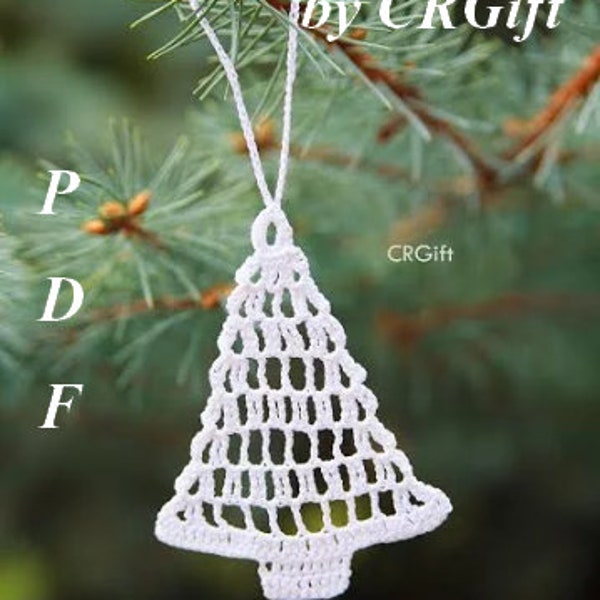 Weihnachtstannenbaum – Häkelmuster von CRGift PDF-Muster