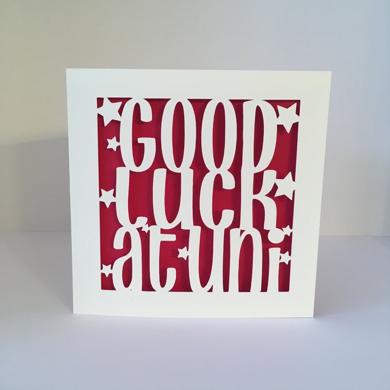 Good Luck At Uni Card image 5