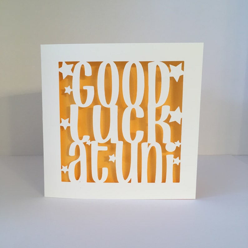 Good Luck At Uni Card image 10