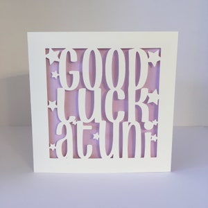 Good Luck At Uni Card image 3